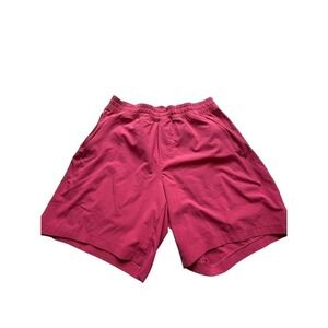 Lululemon Pace Breaker Lined Shorts Mens Pink 7in Size Medium